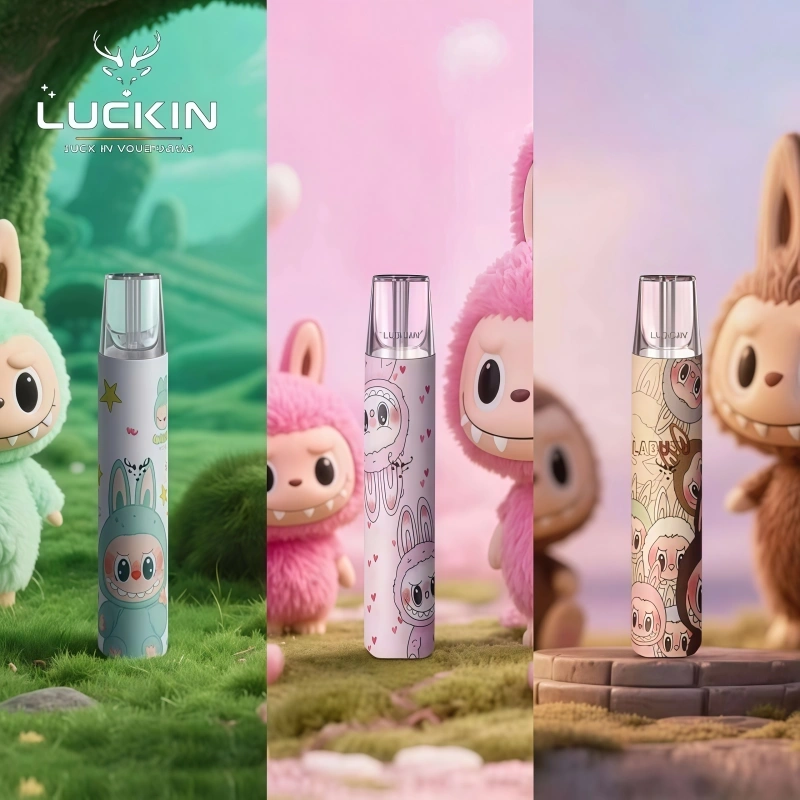 LUCKIN幸運主機拉布布蠟筆小新限定聯名款一代電子煙:圖片 2